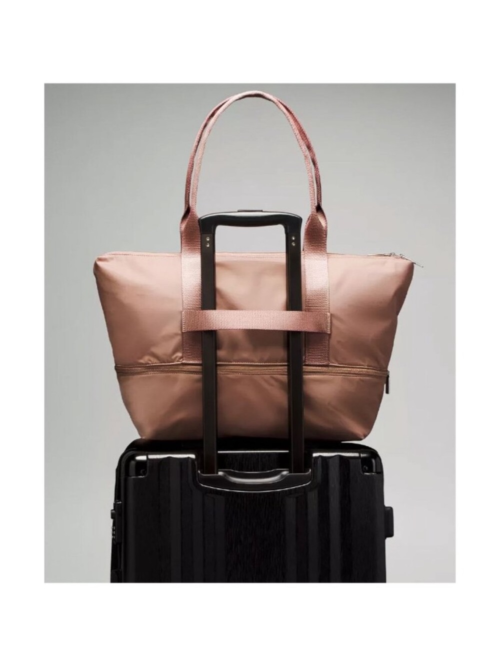 NWOT Lululemon City Adventurer Large Tote Bag 27L Dusty Pink - Picture 2 of 15